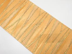 変わり横段模様織り出し　袋帯